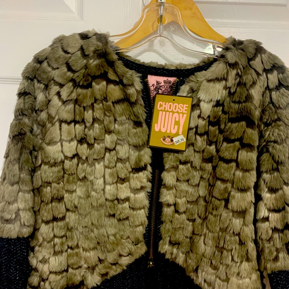 Fur jacket size large